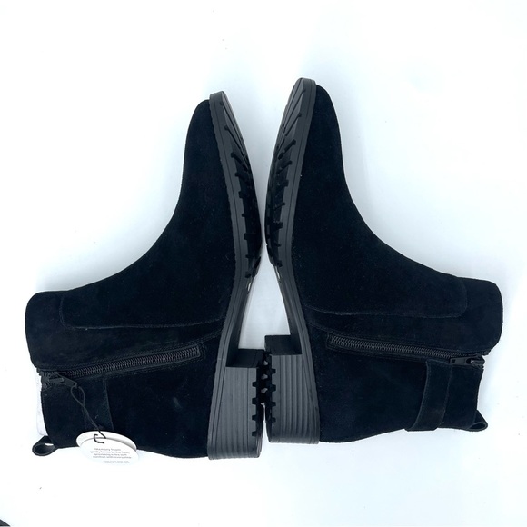 Giani Bernini Womens Eilee Suede Memory Foam Booties Black 9 Medium NIB! - Picture 10 of 17